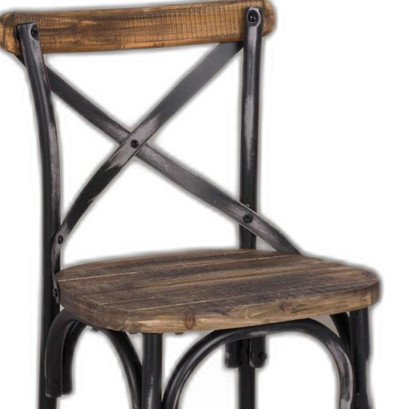Tabouret Veale, Noir