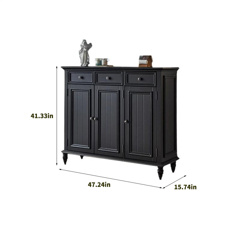 Armoire à chaussures simple grande capacité 13 pièces, Noir