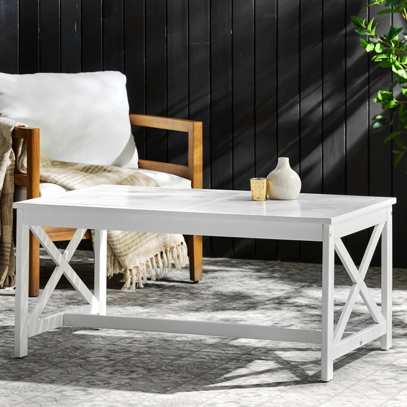 Table basse, Blanc
