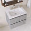 Meuble-lavabo mural simple avec comptoir intégré en céramique blanche-1965274281-1965274289
