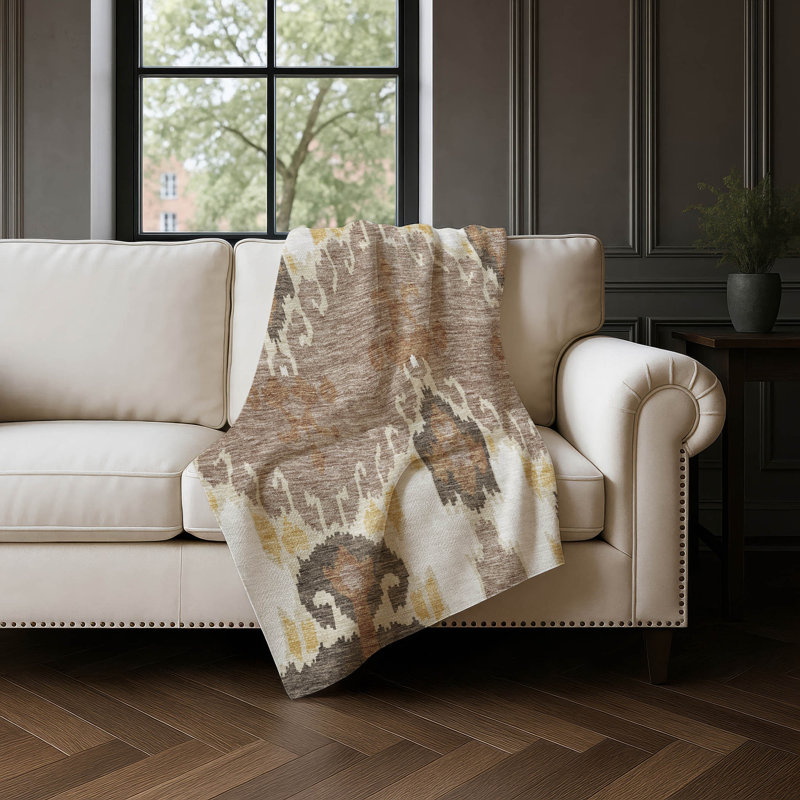 Jeté Sherpa ASB748 Addison, Brun