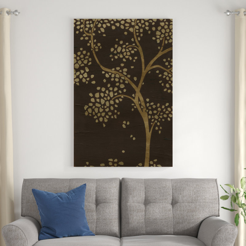 Gilded Bough I, H 48 po x l 32 po x P 1,25 po