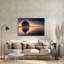 Art mural en verre Dovecove «Sunset On Cannon Beach» par Rick Berk-1530614169