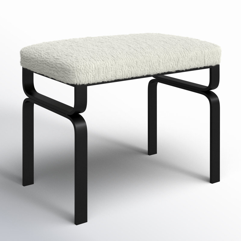 Runako Polyester Upholstered Bench