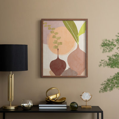 Rhodes II Framed Print - Solid Wood
