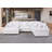 Errett Upholstered 5-Seat Roller Arms Cloud Corner Sectional Sofa-1323081012