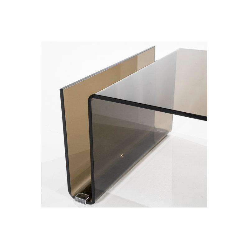 Shadow Glass Coffee Table, Brown