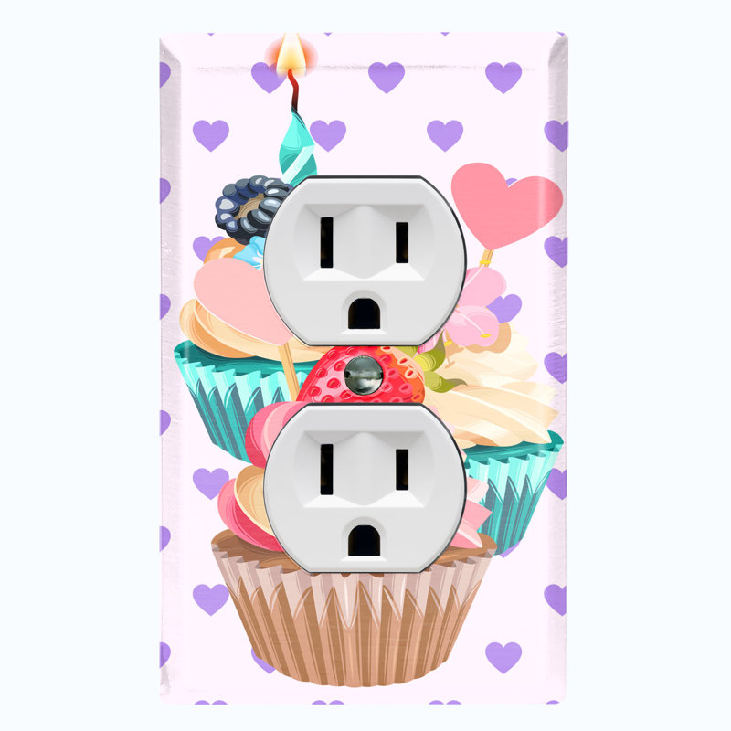 Interrupteur à bascule Cupcake 1-Gang