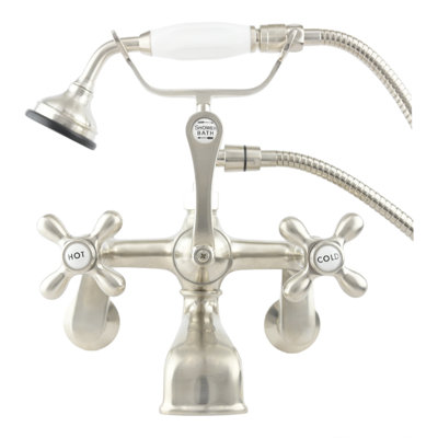 Thames Tub Mount British Telephone Faucet Set by Strom Living