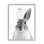 "Lapin et papier hygiénique sur bois" par Annalisa Latella, impression