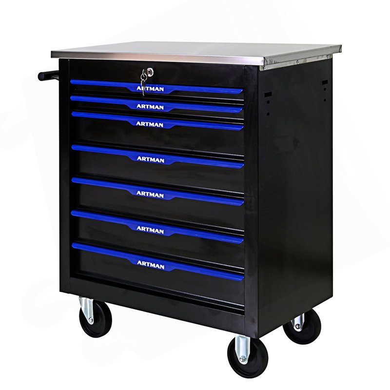 Chariot à outils multifonctionnel avec roues, armoire de hall d'entrée