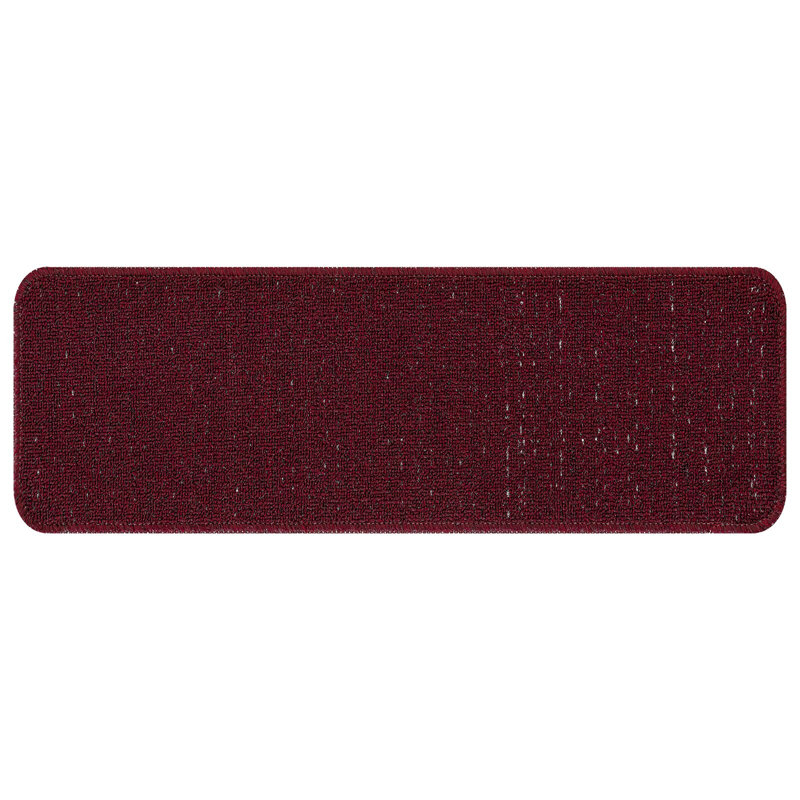 Stair Tread, Rectangular 60 x 25 cm, Burgundy