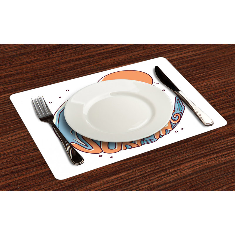 Polyester Nautical Rectangle Placemat