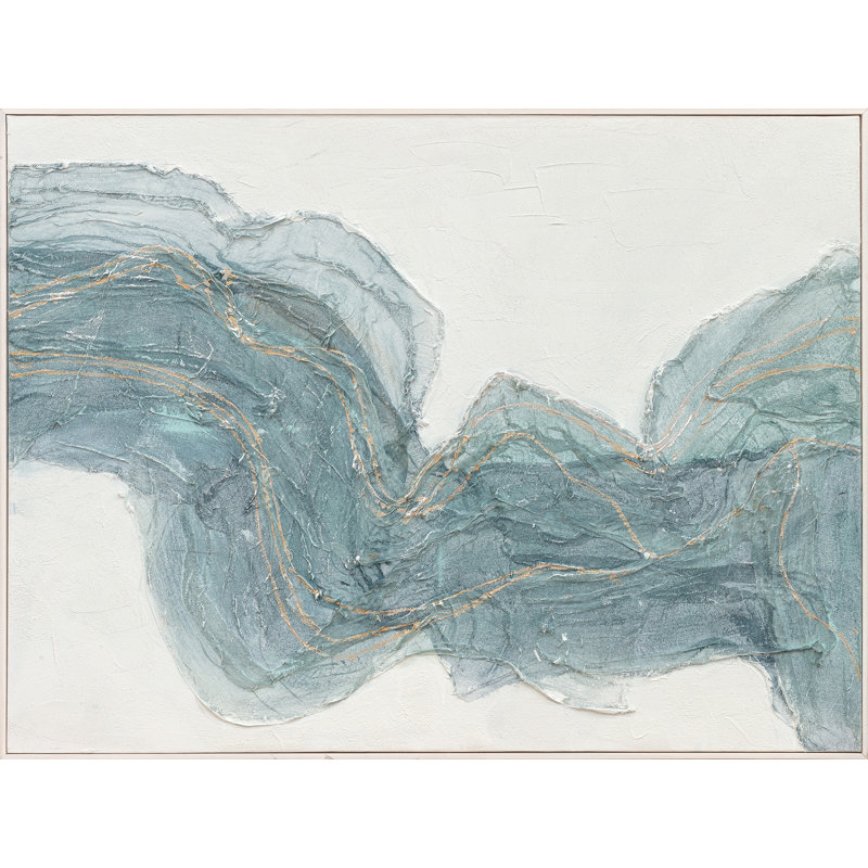 Floater Frame Painting on Canvas