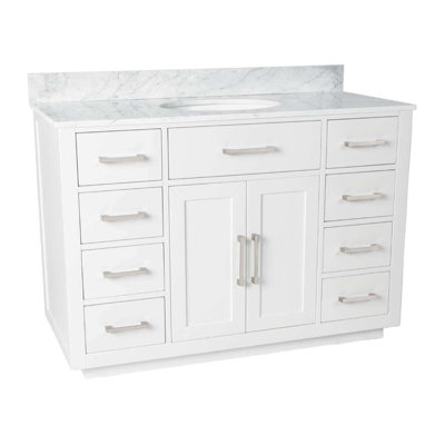 Nahlani 48'' Single Bathroom Vanity with Top