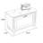 White Upholstered Bench