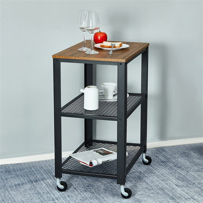 Aleese Metal Bar Cart