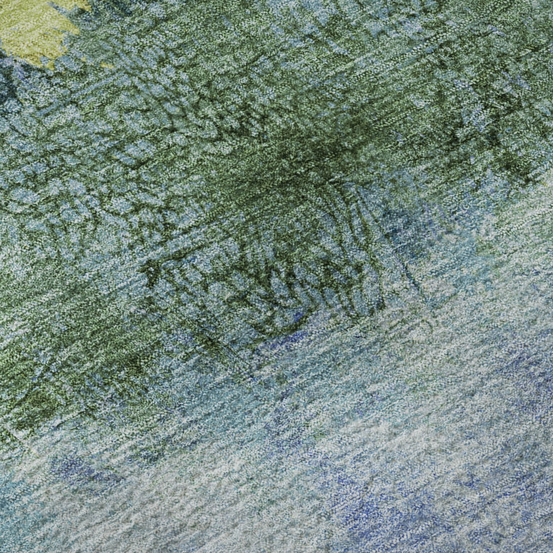 Premium Machine Washable Varroville AMF1716 Abstract Rug, Rectangle 9' x 12'