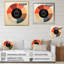 «Colorful Retro Vinyle IV», impression sur toile de disques vinyles-1259600413-1259600400