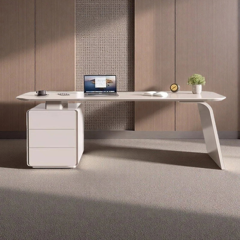 Bureau simple et moderne, H 29,53 po x l 70,87 po x P 23,62 po