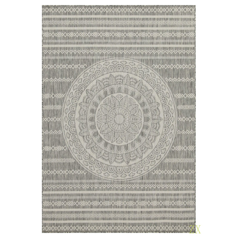 Rayon de soleil 7 pi. 10 po X 10 pi 3 po Tapis intérieur / extérieur, Rectangle 7 pi 10 po x 10 pi 3 po
