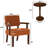 Aronas Upholstered Armchair With Solid Wood-910972771