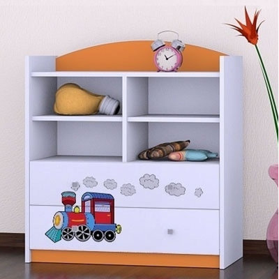 Cassandra 96cm H X 86cm W Transportation Kids Cube