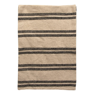 Thin Stripe Recycled Cotton Runner 84"X18"