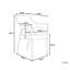 17.7cm H Stacking Armchair