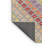 Contemporary Red/Olive/Sky Blue Area Rug-1735746005