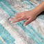 Tapis à rayures Dream Shag ADS766 lavable à la machine de qualité supérieure-74440514-74440522