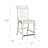 Allerus 4 Person Counter Height Trestle Dining Set