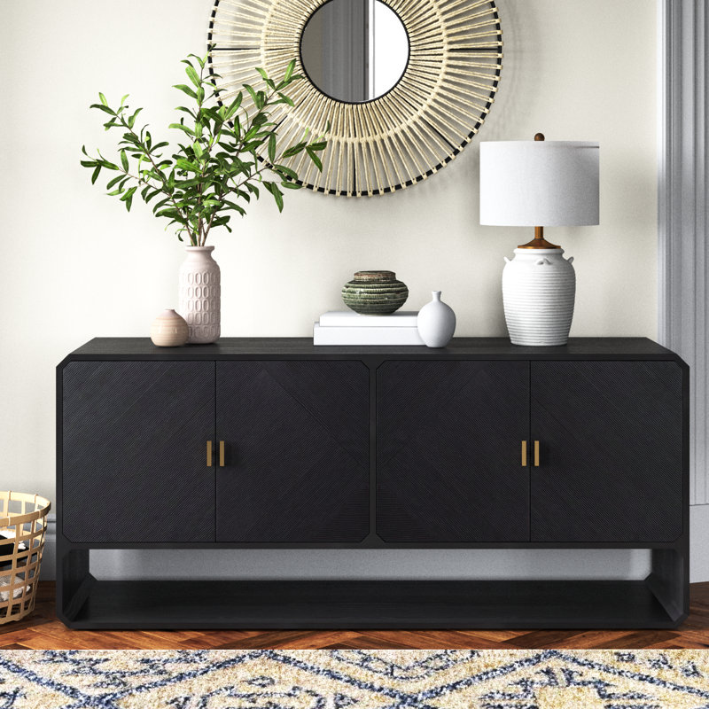 Gable 68.5'' Sideboard, Black Ash