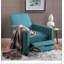Fauteuil inclinable manuel en lin-1572612987