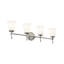 Ensemble de meuble-lavabo 4 lumières Fusion - Nickel brossé Fusion - Tulsi-1161690893-1161690894