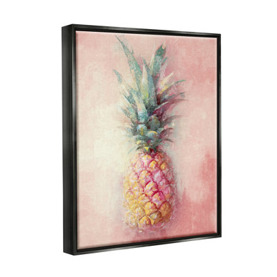 " Tropical Glam Pineapple " Graphic Art