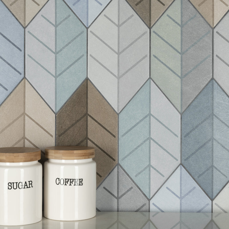 Foresta Mix 6.5" X 12.5" Porcelain Floor and Wall Tile