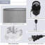 Ensemble de lampes de table blanches 15,5 po Abdurréhman