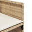  Ensemble de salle à manger de patio 8 pièces en rotin PE beige 9 pièces-1509144334-1509144332
