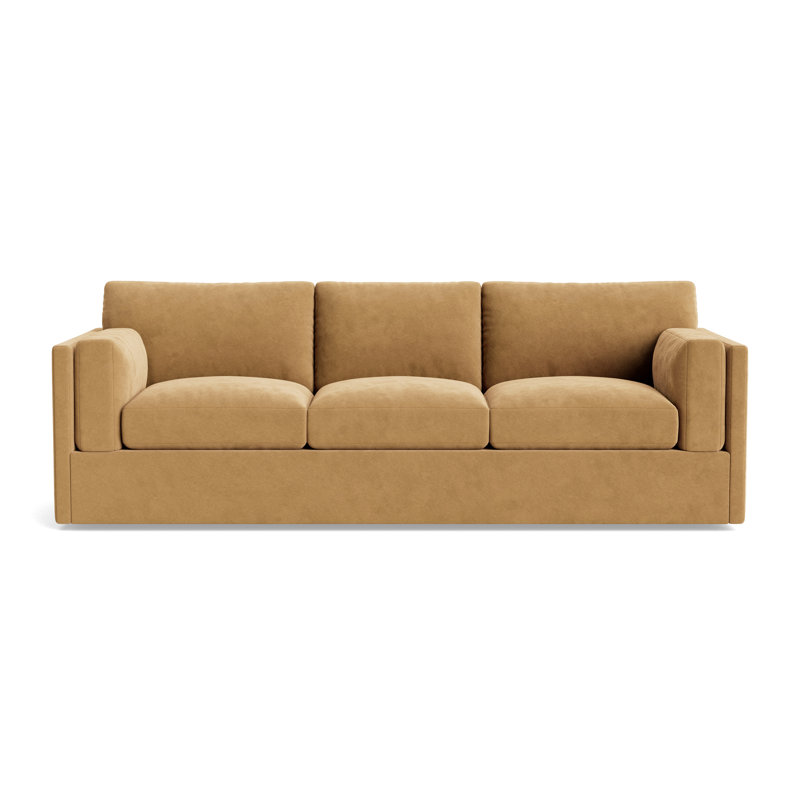 Fairfax Sofa (95"), Performance Velvet - Nutmeg