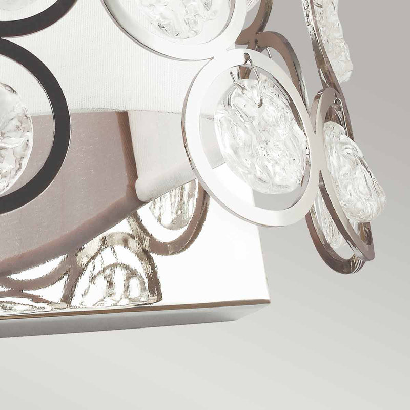 Uriah Glass Flush Mounted Sconce