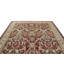 Tapis transitionnel en laine noué à la main 8 pi 8 po x 12 po Oushak