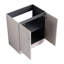 Armoire de salle de bain kaki 30 po avec fonction de fermeture en douceur - Meuble-lavabo autoportant Modern Decor-1750311207