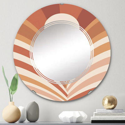 Bechette - Miroir mural moderne rond