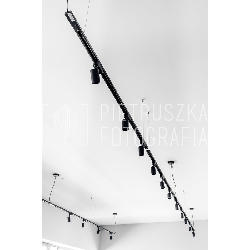 Floryn 200cm 4 -Light Track Kit, Black