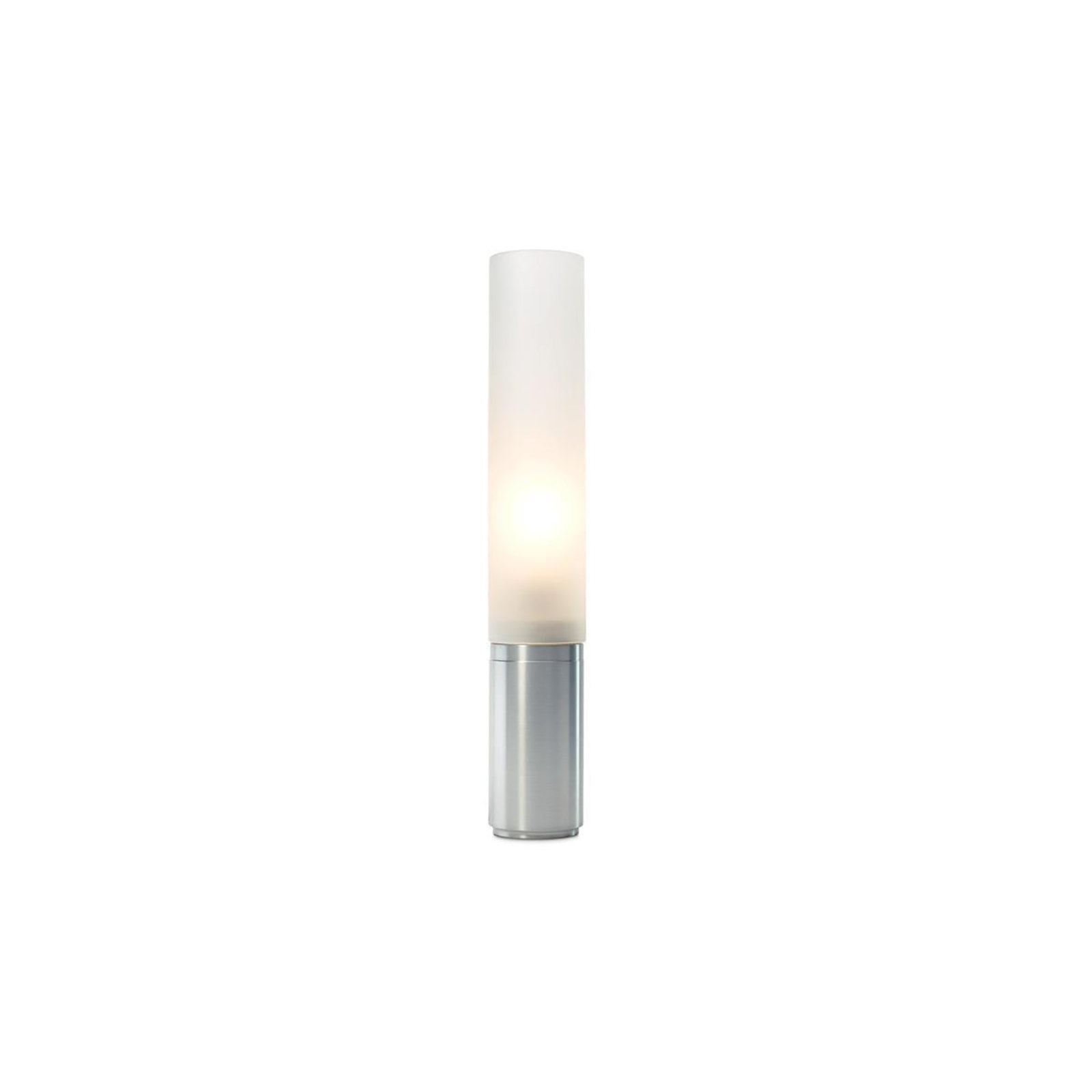 Elise Novelty Table Lamp, Silver, 18" H x 3" W x 3" D