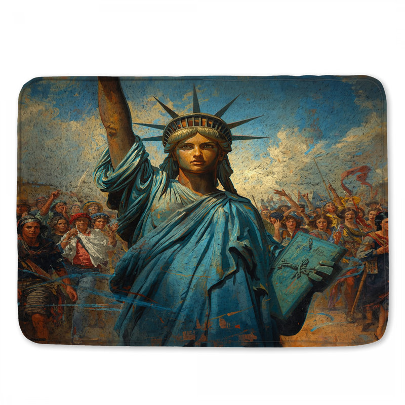 Tapis de bain Statue of Liberty, 34in W x 21in L
