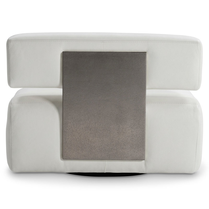 Paley Leather Swivel Chair, 296-027