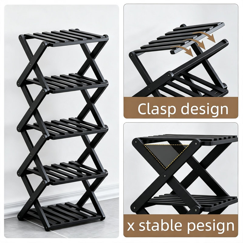 7 Pair Shoe Rack
