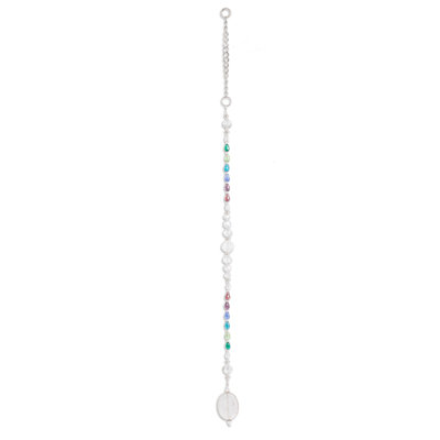 Novica Handmade Mystic Whispers Crystal And Glass Beaded Suncatcher